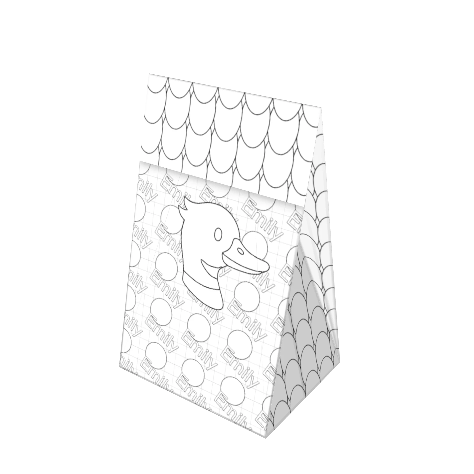 Bag — turns with the pointer