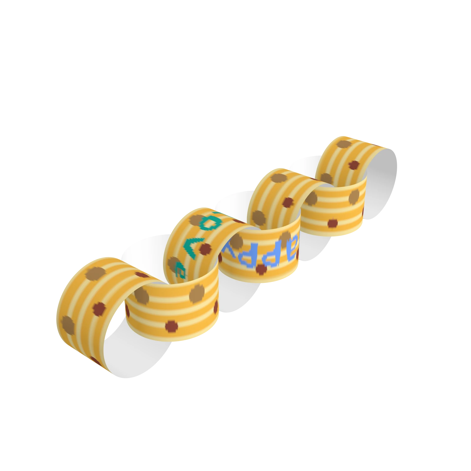 Paper Chain — turns with the pointer