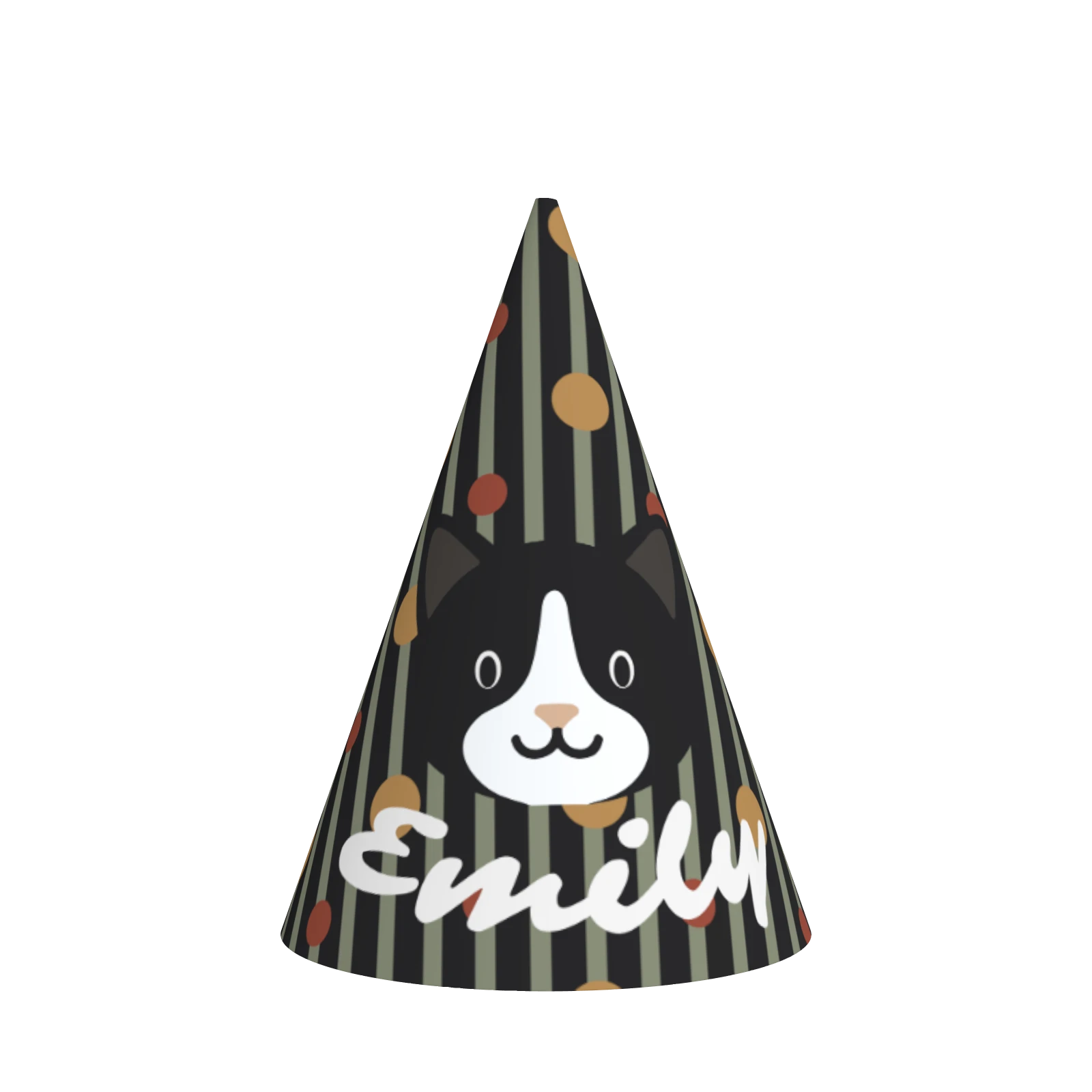 Milk cat — turns with the pointer
