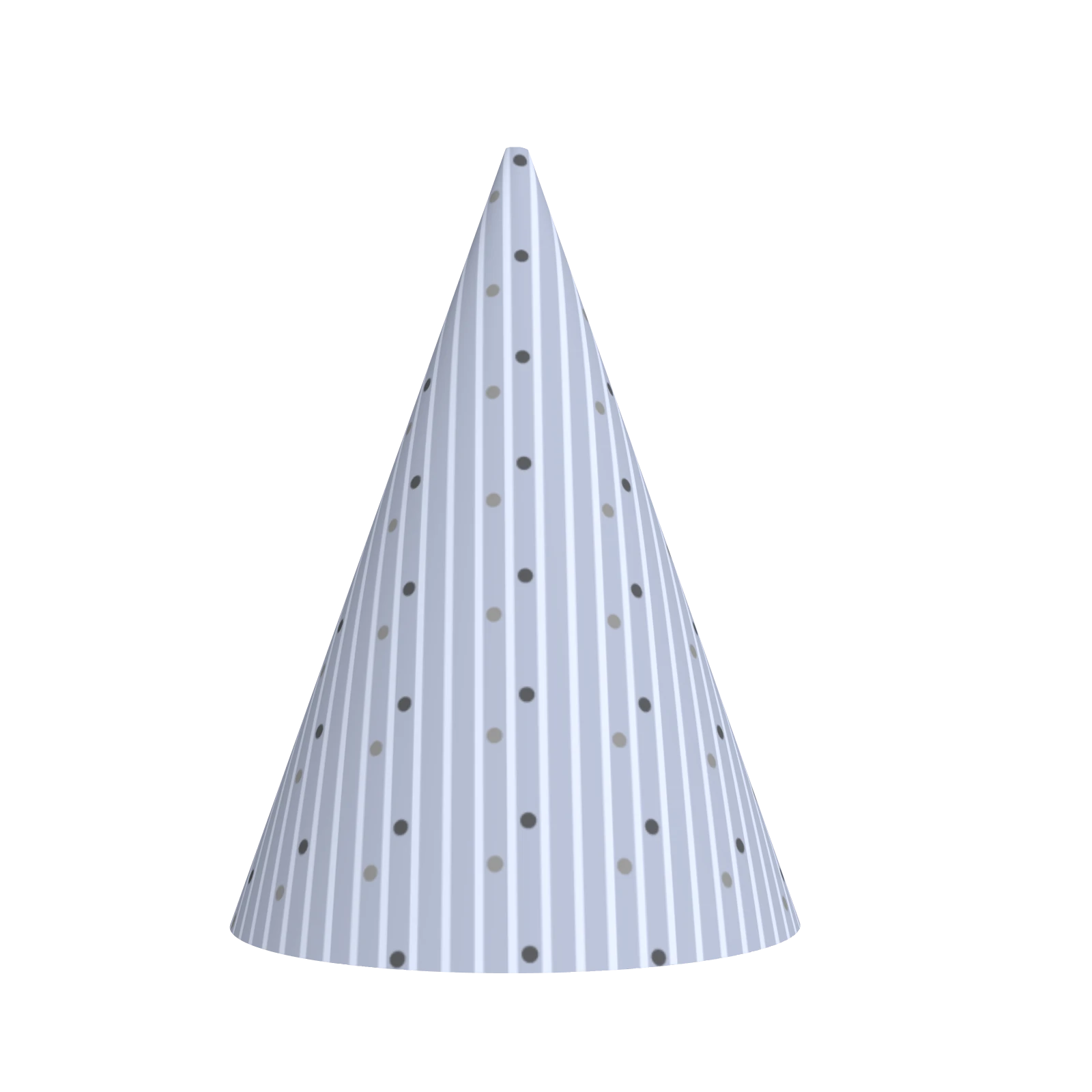 Party Hat — turns with the pointer